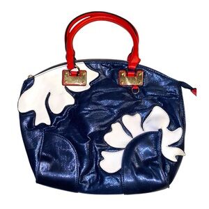 Super Cute Floral Handbag by “Pourquoi Pas?”